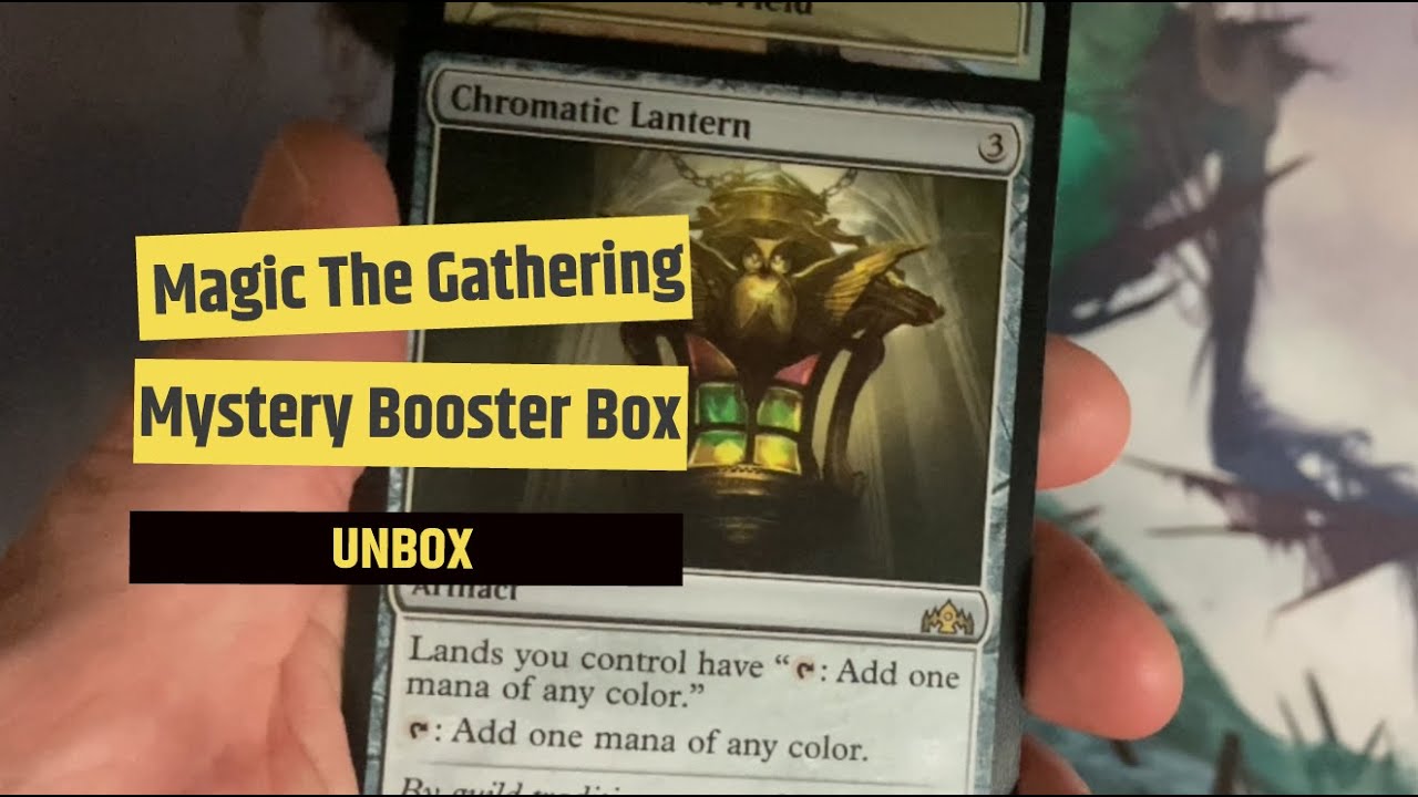 Magic the Gathering Mystery Booster Box UNBOX YouTube