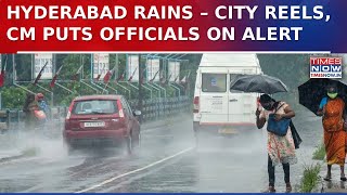 Hyderabad Rains: CM Revanth Reddy Puts Officials On Alert As Floodwaters Maroon Low-Lying Areas