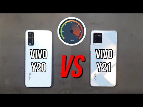 Vivo Y21 vs Vivo Y20 Speed Test Comparison!