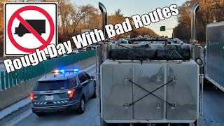 Crashes, Police, Traffic And A Tight Delivery In Massachusetts