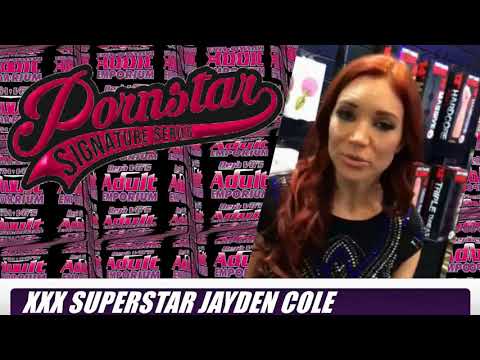 JAYDEN COLE Promotes Her Pornstar Stroker