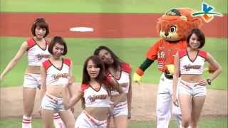 20130607 CPBL 猿 V.S 獅 賽前 Unigirls開場表演