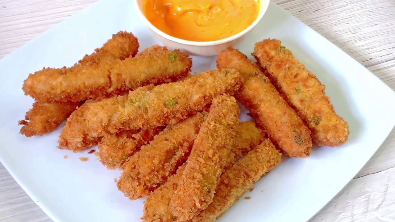 TOFU FINGERS RECIPE l CRISPY AND EASY FRIED TOFU l TOFU RECIPES YouTube