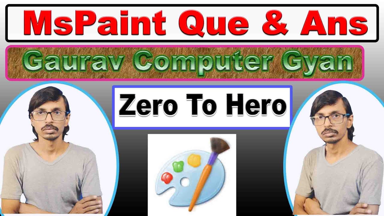 MS paint questions and answers I Hindi Video YouTube