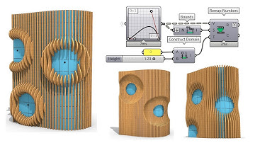 Rhino Grasshopper Script (Parametric Facade)