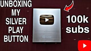 Unboxing My Silver Play Button 😍😍 | Thank You Every One For Support 🙏❤️ #Youtubecreatoraward #Silver