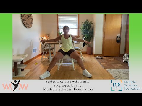20250722 Seated Exercise with Karly sponsored by the Multiple Sclerosis Foundation