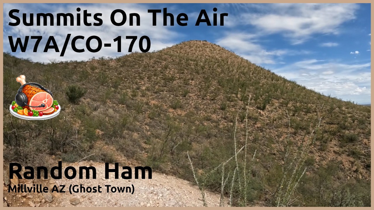 SOTA W7A/CO-170 Millville Arizona Ghost Town