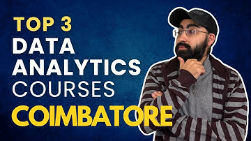 Top 3 Best Data Analytics Courses Institutes in Coimbatore | 100% Job Placement