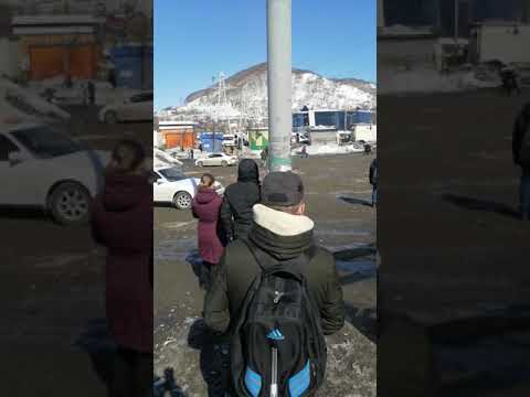 Автобусная Станция на центральном рынке в городе Петропавловск-Камчатский