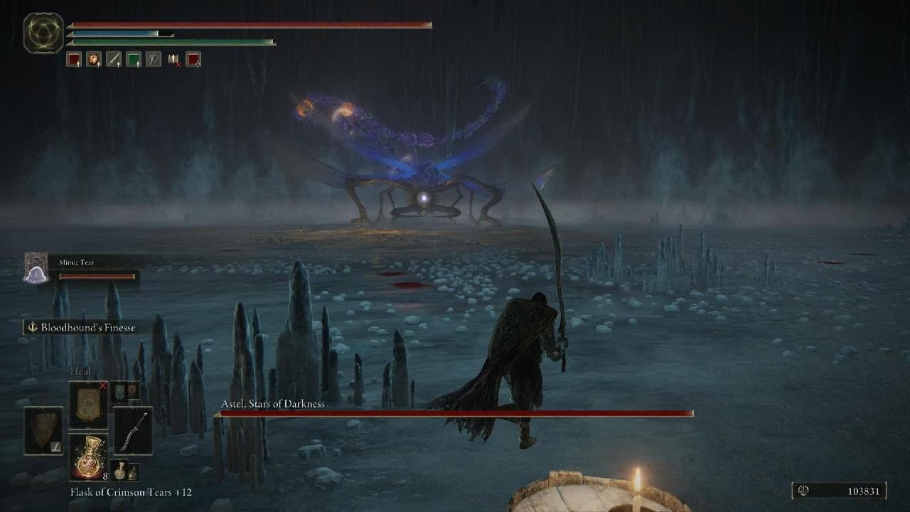 Elden Ring Astel Stars of Darkness Boss Fight YouTube