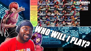 Who Will I Play In KING OF FIGHTERS XV? | Yay Another TIER LIST!