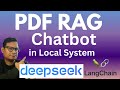 Build a Local AI PDF Chatbot with DeepSeek &amp; Ollama | RAG Tutorial (Offline &amp; Private!)