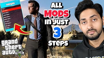How to Mod GTA 5 Story Mode in Just 3 Steps (2025) | GTA 5 Offline Mods | The Noob | Hindi/ Urdu