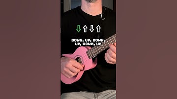Ukulele Strumming Tutorial #shorts #ukulele #strumming