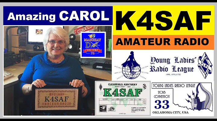 Amazing Carol Fraley Laferty K4SAF - U.S.A. |  Ama...