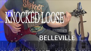 Knocked Loose - Belleville | Guitar Cover | SCREEN TABS