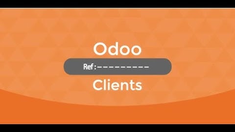 Invoiced Customer Reference - Odoo