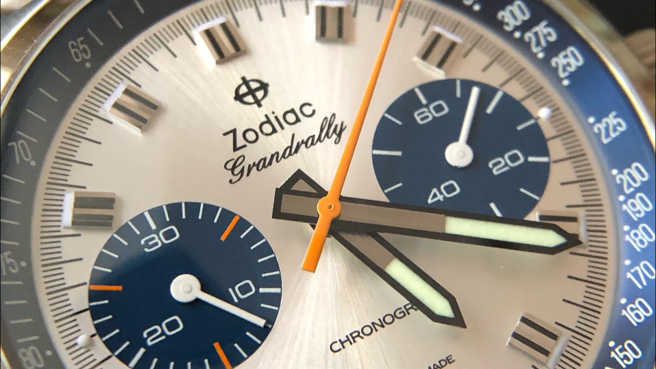 Zodiac Grandrally ZO9604 Unboxing - Bracelet swap with ZO9600