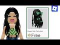 *HURRY* GET THIS FREE HAIR NOW 💚 *free item* *LavenderCoco* *Roblox* #roblox