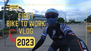 2023 | First Bike To Work Vlog | Rad Cyclist