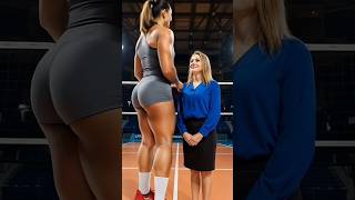 Volleyball Player Steals the Spotlight Dance #ai #volleyball #tall #athlete