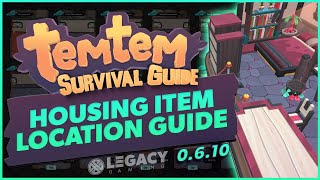Temtem Housing Furniture Location Guide | A Full Resource to Where and What Every Item Is