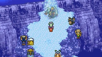 Final Fantasy VI Advance - Narshe Cliffs - Frozen Esper (Cinematic Encounter 2)