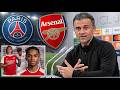 ENRIQUE SHOCK STATEMENT DECLARATION ON ARSENAL CALAFIORI MERINO TIMBER SHOCKING INJURY RETURN 