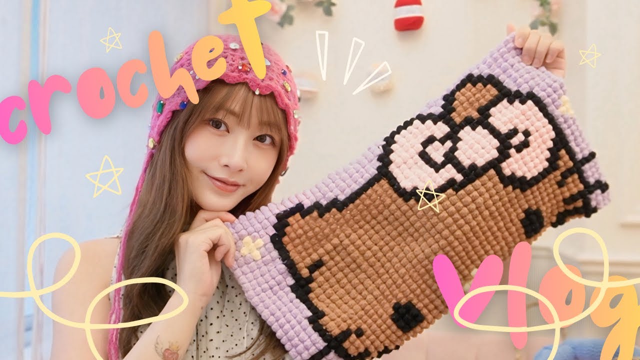 最近編んだ作品たち:🎀:新しい秋毛糸紹介:🍂:Q&A:🧶
