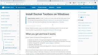 AZ -15.7 Azure kubernete services - Installing Docker Hub or Docker Toolbox