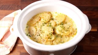 Slow-Cooker Scalloped Potatoes | Delish