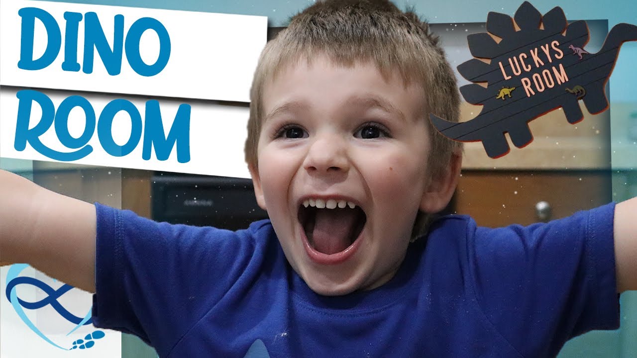 Toddler Dinosaur Room Makeover!!