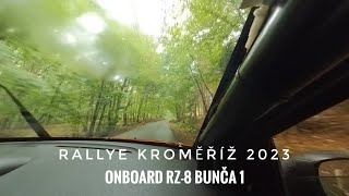 Rallye Kroměříž 2023 | Onboard RZ-8 Bunča 1 | Sebastian Greisiger |