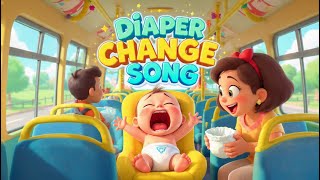 Diaper Change Song👶| Baby Care | Nursery Rhymes &amp; Kids Songs