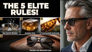 5 Sunglasses Rules Every Man Over 50 Must Follow | Old Money Guide