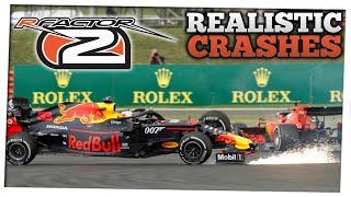rFactor 2 REALISTIC Crashes #35 [FullHD] | F1 Bros League | Voatrex