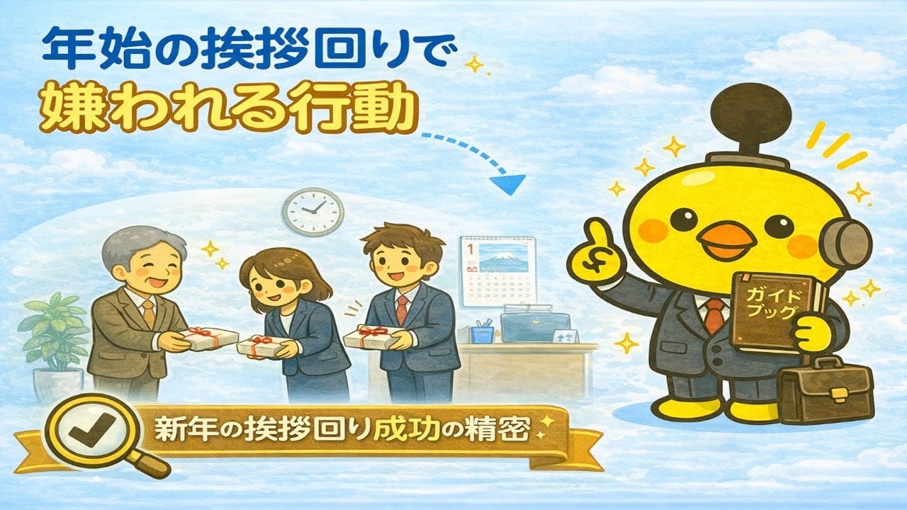 新年 挨拶 回り