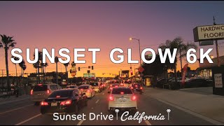 Driving California&#39;s Sunset from Long Beach to Redondo Beach via Huntington Beach