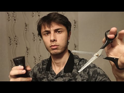 ASMR Rude And Professional Barber Does Your Haircut
