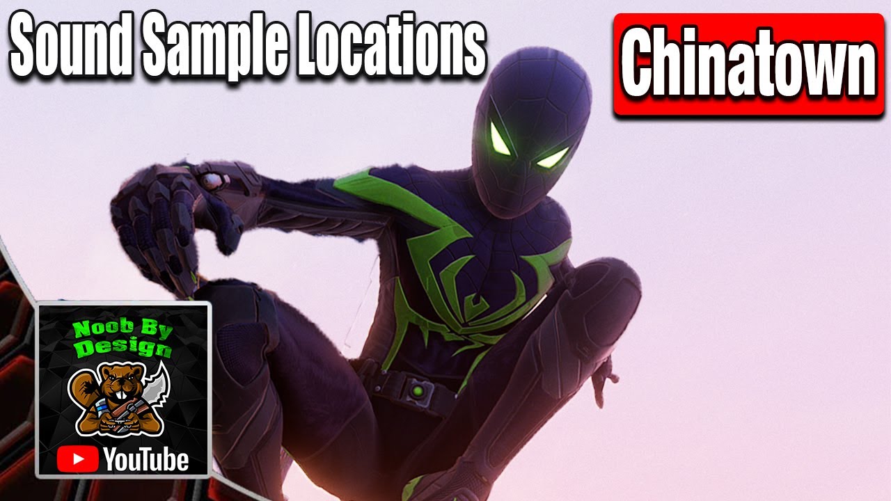 Chinatown Sound Sample Location SpiderMan Miles Morales YouTube