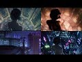 Ghost in the shell  fall scene comparison 10 20 individual eleven and live action