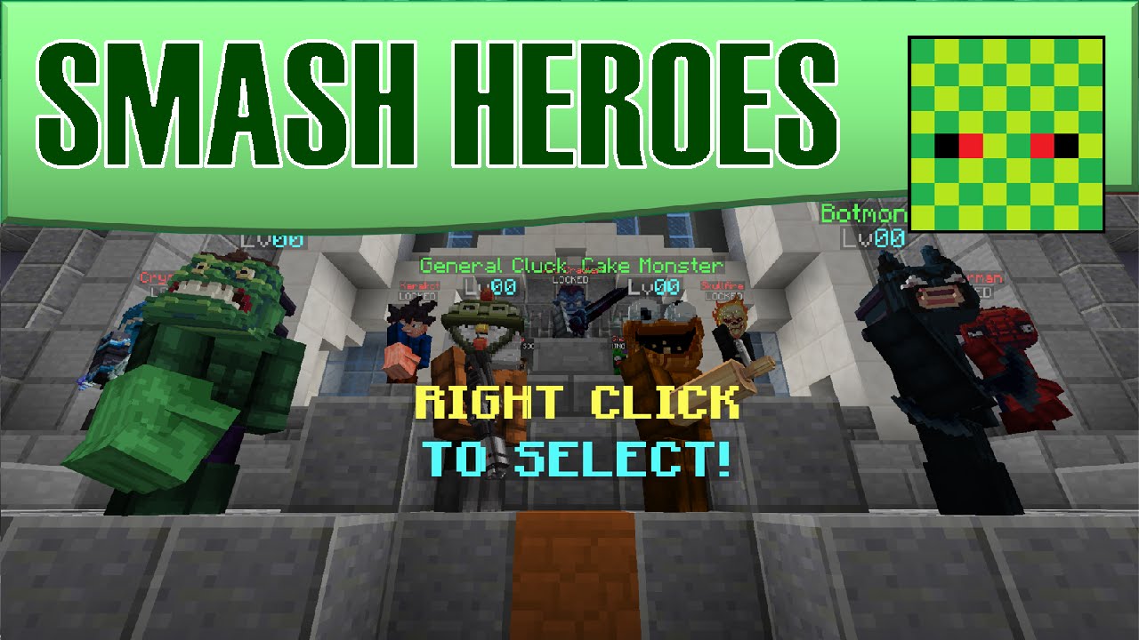 HOLY SMASH CRYSTALS! (NEW Hypixel Smash Heroes Minigame) YouTube