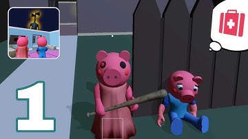 Piggy Chapter 1 Gameplay Part 1 Siren Head (iOS/Android)