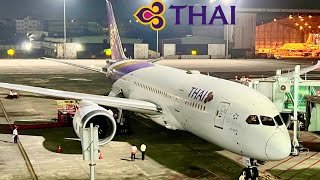 THAI航空 Boeing 787-8 Dreamliner 1/500 Enjoying a peaceful, dreamlike Sunday morning with Thai