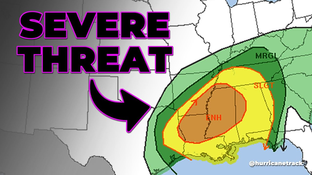 Severe Weather Threat This Weekend - YouTube