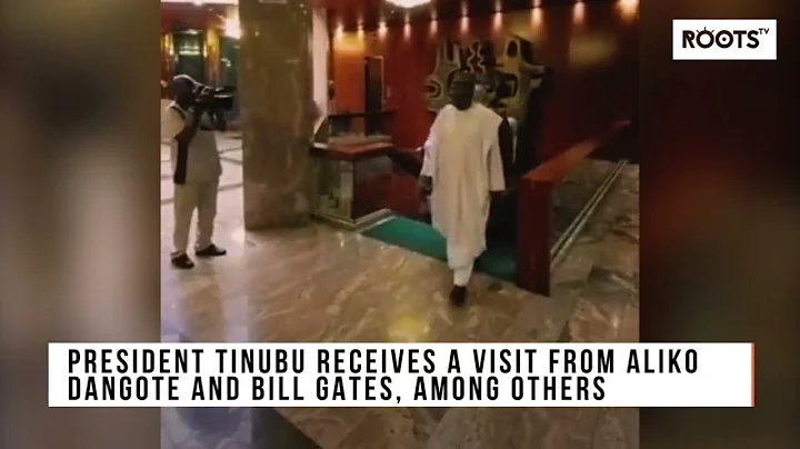 President Tinubu receives a visit from Aliko Dangote and Bill Gates, among others