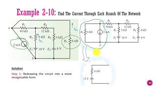 Mesh Analysis Format Approach Example 2 9   2 10