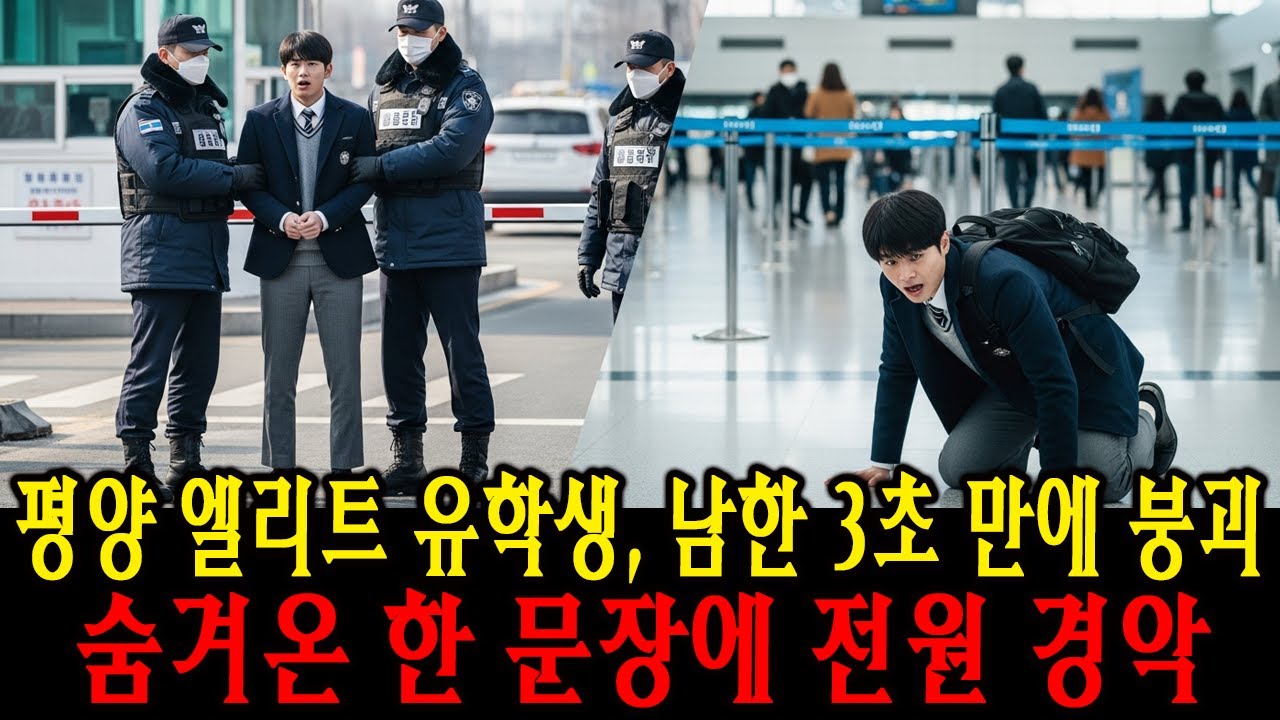 평양 엘리트 유학생, 남한 3초 만에 붕괴… 숨겨온 한 문장에 전원 경악 [탈북감동사연] [해외감동사연] [탈북자] [이탈주민] [북한소식]