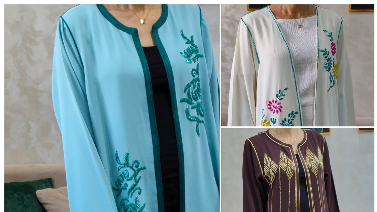 الجديد في الكيمونو البلدي المغربي لرمضان 2023 kimono beldi marocain